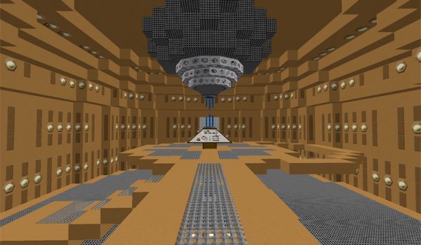 image of the interior of the TARDIS We can create it with the mod TARDIS 1.7.10 .