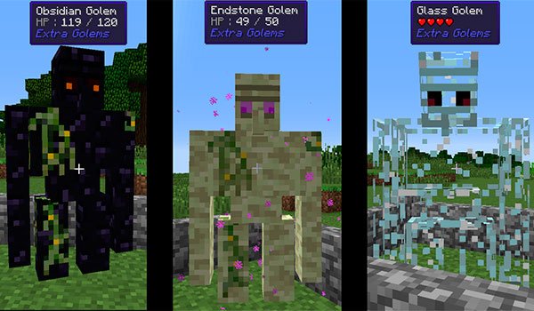 Extra Golems Mod 1 16 4 1 15 2 And 1 12 2 Minecraftings