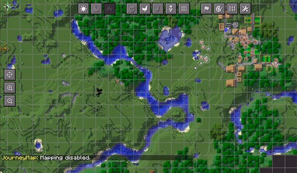 image where we can see the map added by this mod.